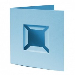 díszkártya 3D - 20091 kék