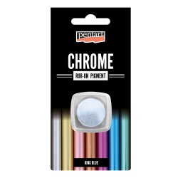 Rub-on pigment chrome effect 0,5 g királykék